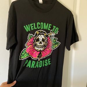WELCOME TO PARADISE T-SHIRT 🌸💀